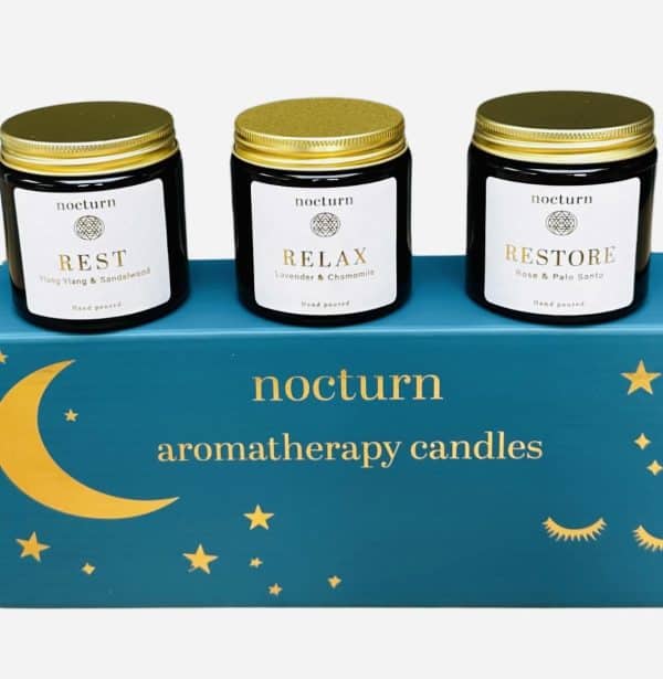 Nocturn aromatherapy scented candle gift set review